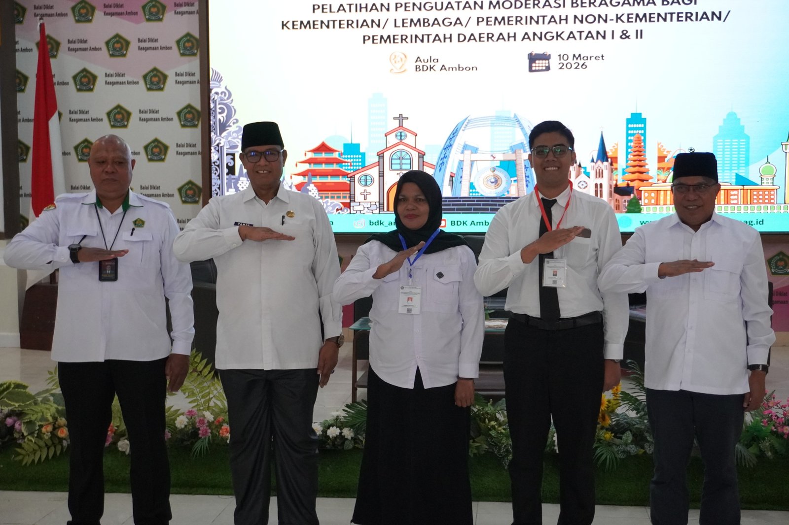BDK Ambon Perkuat Moderasi Beragama Antar Lembaga, Kakanwil Kemenag Maluku Ajak Jaga Kebersamaan